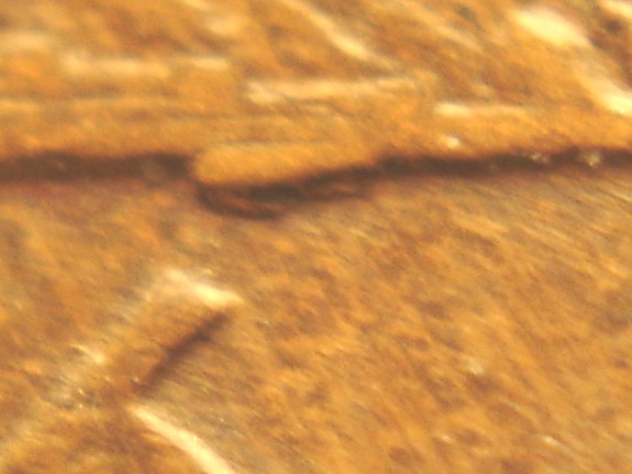 1960-D-Small-Date-Lincoln-Memorial-Cent--Die-Chips-And-?